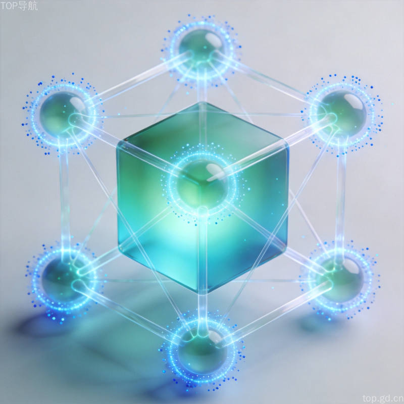 AI芯片暗黑科技风格数据图表芯片纹路神秘深邃