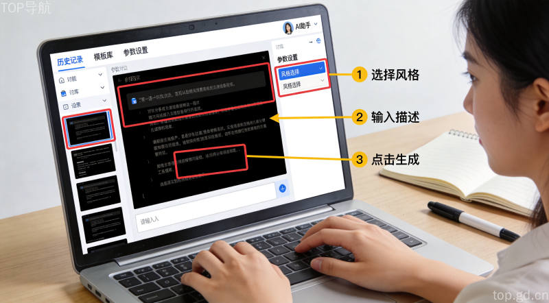 Prompt工程师正在优化AI提示词，实现精准交互