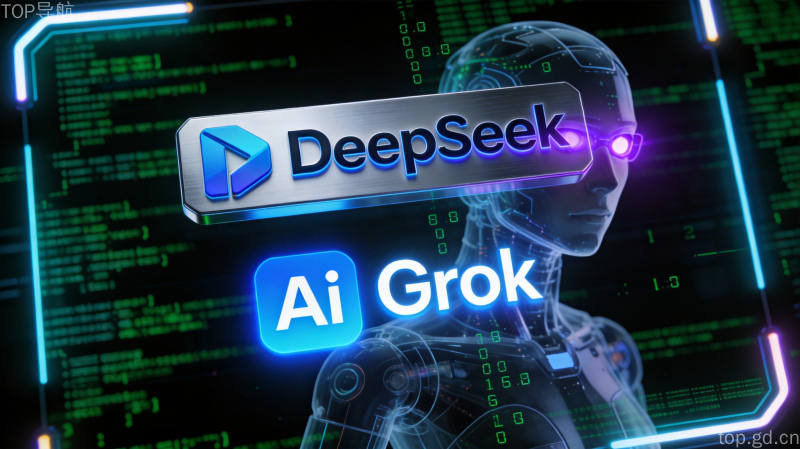 终端命令行界面：DeepSeek、Grok等编程工具图标汇聚