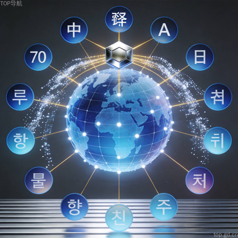 多语言实时翻译：70多种语言汇聚翻译中枢的可视化