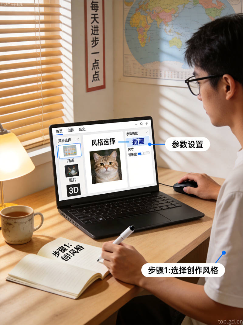 AI工具多功能界面展示,包含文字处理、数据分析、创意生成等实用功能