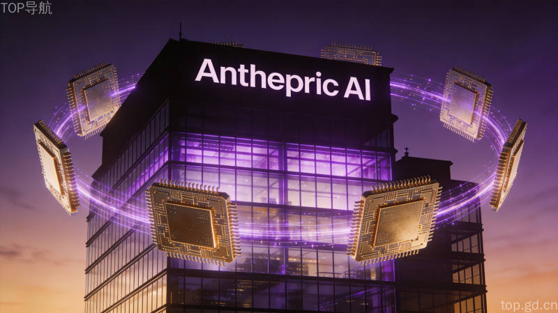 Anthropic AI公司融资签约场景,华尔街金融与科技融合,专业权威的商务氛围与数据可视化
