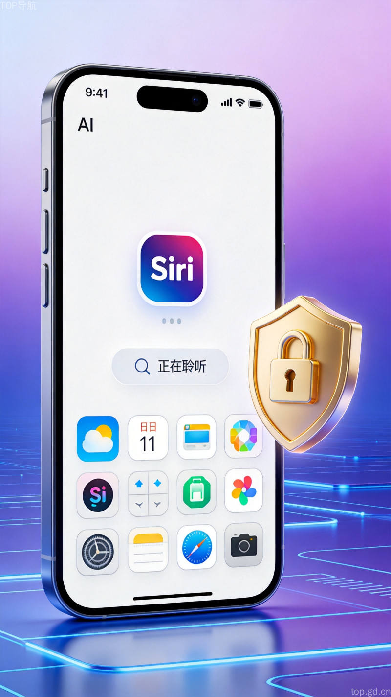 苹果WWDC2026开发者大会Core AI框架发布现场，蓝色科技光效与Swift编程语言标志交相辉映