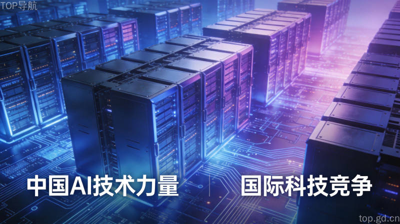 全球AI市场竞争格局信息图,展示DeepSeek等中国模型崛起态势