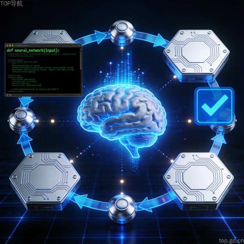 硅谷Loop Engineering循环工程概念图，展示AI智能体协同工作架构