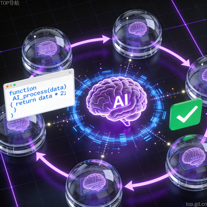 Loop Engineering五个关键动作流程图：发现、交接、验证、持久化、调度