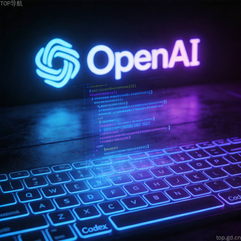 OpenAI Codex联名键盘概念图，AI与硬件结合的创新之作