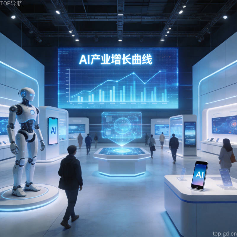 2026世界人工智能大会展厅全景展示人形机器人和AI智能体手机等新品