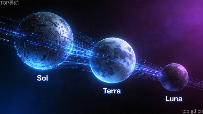 GPT-5.6系列Sol Terra Luna三个版本模型架构对比概念图