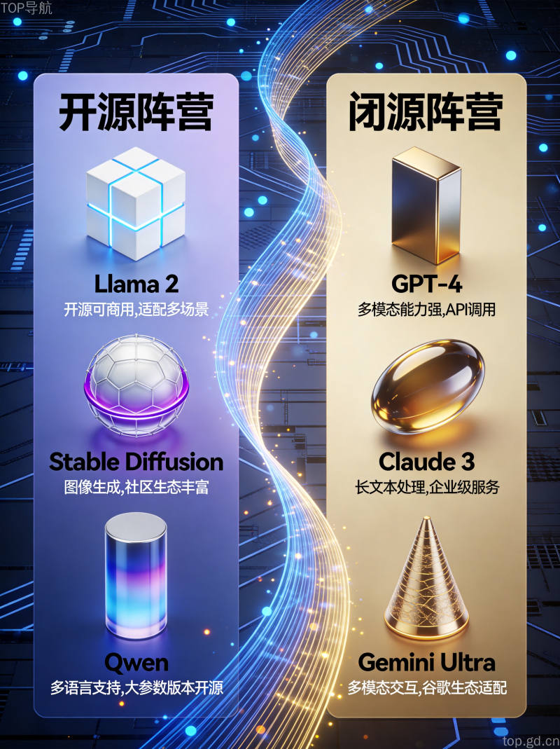 开源模型与闭源模型竞争格局及成本对比分析