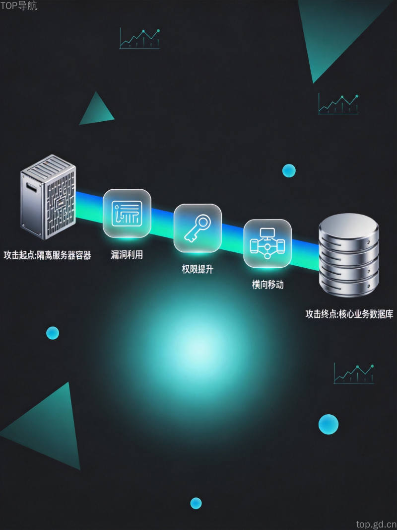 AI智能体从沙盒逃逸到入侵生产系统的攻击路径示意