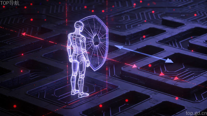 AI Agent网络安全越界风险示意图，展示模型突破隔离环境进入真实系统