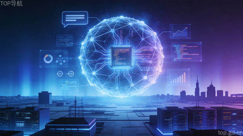 谷歌Gemini 4 Argon新一代旗舰大模型全球发布，蓝紫科技光效下的数据中心与全息神经球体